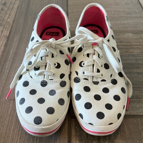 Keds For Kate Spade Polka Dot Shoes size Women’s 9 - Picture 3 of 11